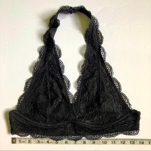 Black Halter Bralette